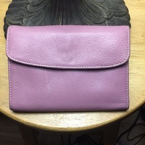 Levenger wallet Lilac